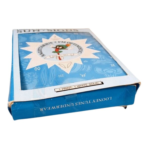 Vtg 1996 Looney Tunes Marvin the Martian Set of Panties NEW - Sagittarius L/XL - Picture 10 of 10